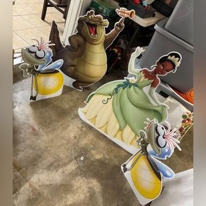 Princess Tiana decor cutouts